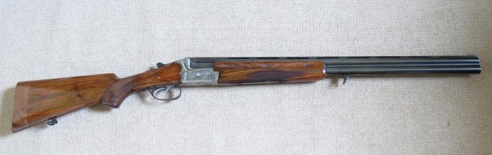 №　J-0206　メルケル　両引き　12番　　実猟銃
